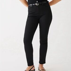 J Crew curvy vintage straight jean black size 25 NWT